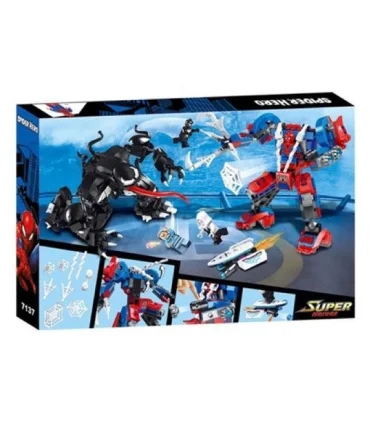 لگو 637 قطعه اسپایدر من DECOOL کد: 7137 | DECOOL |5591022299108