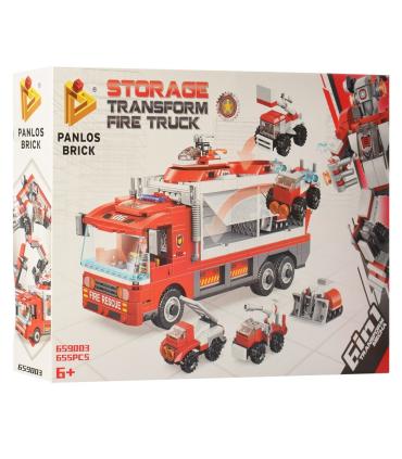 لگو 655 قطعه 1×6 مدل آتش نشانی کد: 659003 |  |5591022299809