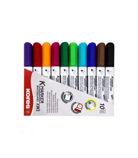 ماژیک وایت برد نوک گرد 10 رنگ کورس کد: 20801 | کورس |9023800208019