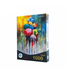 پازل 1000 تکه رونیز طرح چترهای رنگی کد: 07781 | رونیز |5591022299895