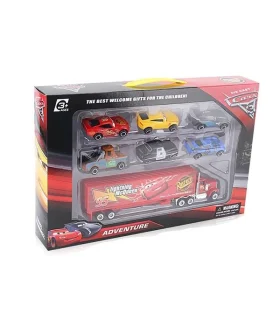 ست ماشین و تریلی فلزی مکویین کد: SK70327-K1 | متفرقه |5591022300134