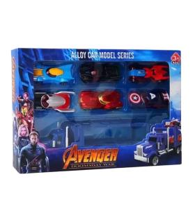 ست ماشین و تریلی فلزی اونجرز کد: 8643 | متفرقه |5591022300135