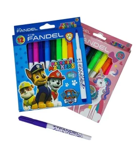 ماژیک 12 رنگ جعبه مقوایی فاندل کد: FB9204 | متفرقه |6922450692045