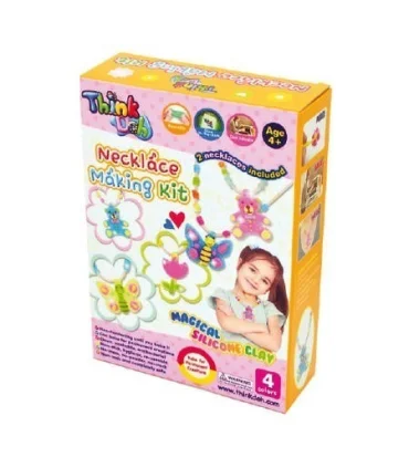 خمیر بازی سیلیکونی 3 رنگ گردنبند THINK DOH کد: 29516 | متفرقه |8809318295168