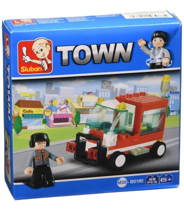 لگو ماشین 68 قطعه SLUBAN کد: B0180 | SLUBAN |6938242939885