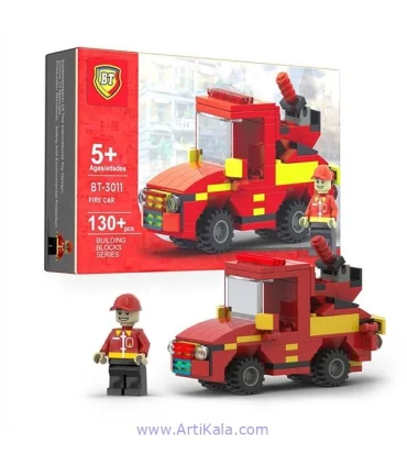 لگو آتش نشانی 135 قطعه BT کد: BT-3012 | BT |