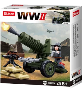 لگو تیربار 76 قطعه SLUBAN کد: B0678A | SLUBAN |6938242955397