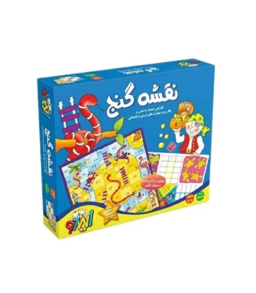 نقشه گنج | بازی تا |9789651132476