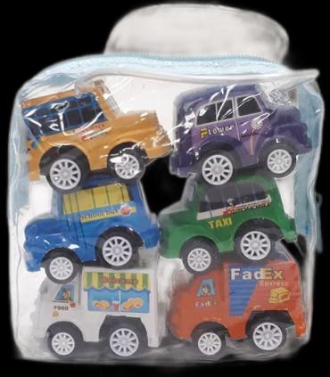 ماشین پلاستیکی عقب کش 6 عددی کیفی کد: 2810-6T | متفرقه |5591022299285