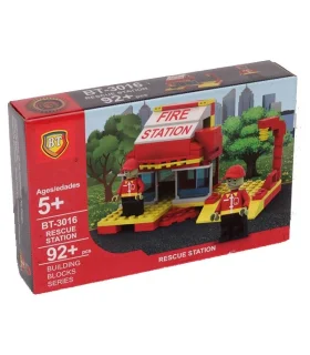 لگو آتش نشانی 92 قطعه BT کد: BT-3016 | BT |