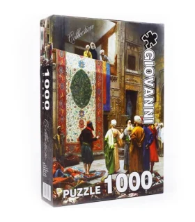پازل 1000 تکه جیوانی طرح تاجر فرش کد: 03142 | GIOVANNI |8005152031423