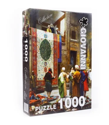 پازل 1000 تکه جیوانی طرح تاجر فرش کد: 03142 | GIOVANNI |8005152031423