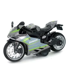 موتور فلزی طرح دوکاتی عقب کش موزیکال چراغ دار کد: MY66-M2231 | متفرقه |5591022300249