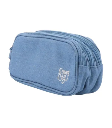 جامدادی پارچه ای سه زیپ دنیز انر مدل آبی روشن کد: 461247 | انر |5591022299561