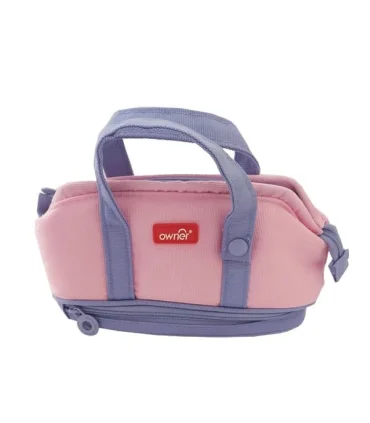 جامدادی پارچه ای 2 زیپ انر مدل مینی بگ صورتی کد: 461244 | انر |5591022299569