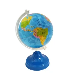 کره جغرافیا سایز 10 پایه آبی نگین | متفرقه |5591022298855