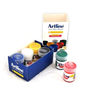 گواش 6 رنگ آرتلاین کد: 820PL6 | آرت لاین |6269094300029