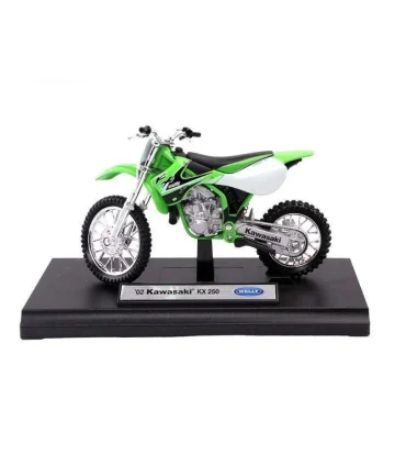 موتور فلزی جعبه ای کاوازاکی KX250 ویلی 1:18 کد: K19660PW | ویلی |5591022300224