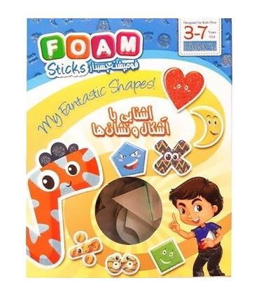 پازل فومی پشت چسبدار آشنایی با اشکال و نشان ها FANCY کد: 208 | FANCY |5591022297743