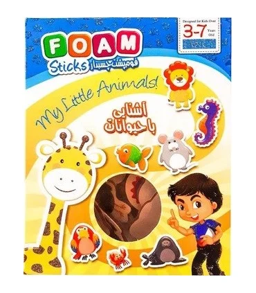 پازل فومی پشت چسبدار آشنایی با حیوانات FANCY کد: 208 | FANCY |5591022297739