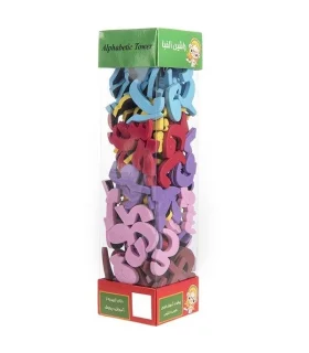 برج حروف الفبای فارسی مغناطیسی فومی راشین | |5591022300427