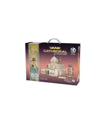 پازل 3 بعدی 80 قطعه کلیسای وانک | میراث اخوان |5591022298477