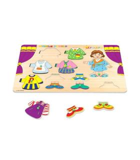 پازل پین دار لباس دختر | پازل پازل |5591022298465