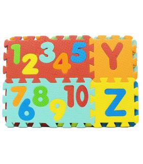 پازل حروف و اعداد لاتین سایز بزرگ | با فوم |6265694200196