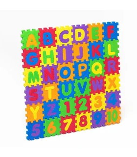 پازل حروف و اعداد انگلیسی (بافوم) | با فوم |5591022296810