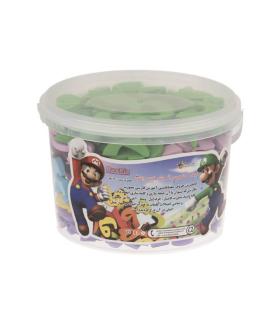 حروف الفبای فارسی مغناطیسی فومی 190 تکه سطلی راشین | راشین |5591022300436