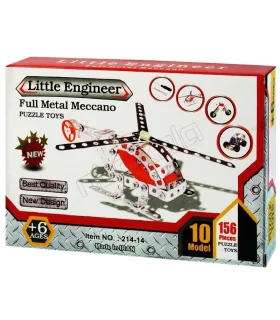 ساختنی های فلزی 10 مدل هلیکوپتر 156 قطعه کد: 214-14 | متفرقه |5591022297678