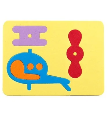 مینی پازل فومی هلیکوپتر | با فوم |6265694200462