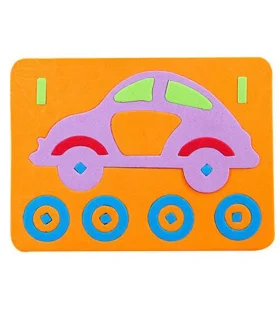 مینی پازل فومی ماشین قدیمی | با فوم |6265694200424