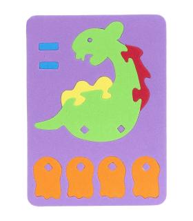 مینی پازل فومی دایناسور | با فوم |6265694200417