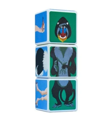 مکعب های مغناطیسی 3 عددی حیوانات | متفرقه |5591022300499