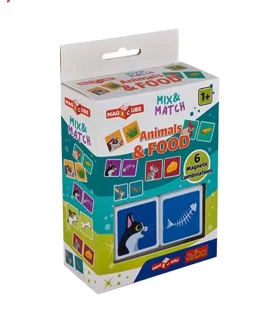 مکعب های مغناطیسی 2 عددی حیوانات و غذا | متفرقه |5591022300497