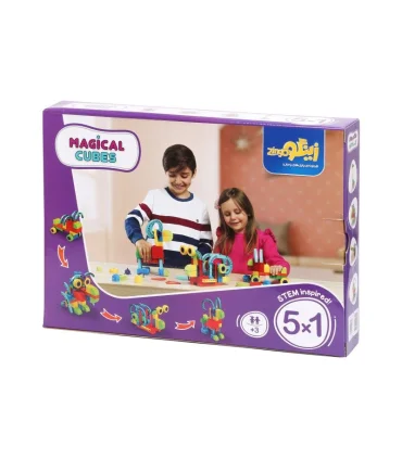 مکعب های جادویی 58 قطعه زینگو کد: 058 | زینگو |5591022300446