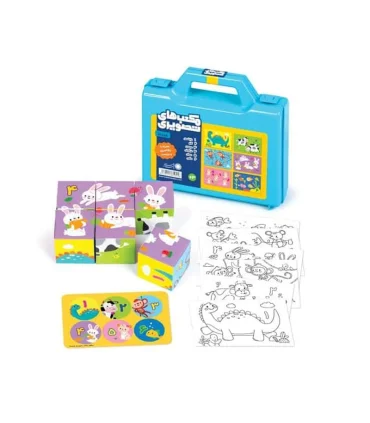 مکعب های تصویری (عددها) | بافرزندان |5591022300545