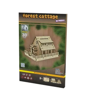 پازل سه بعدی کلبه جنگلی: F963-08 | متفرقه |5591022299909