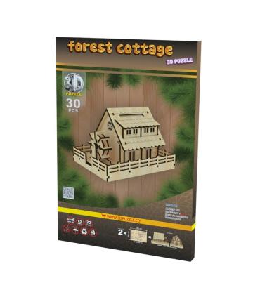 پازل سه بعدی کلبه جنگلی: F963-08 | متفرقه |5591022299909