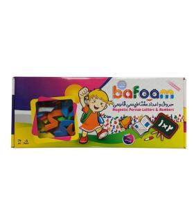 حروف و اعداد مغناطیسی فارسی 74 قطعه با فوم | با فوم |6265694200134