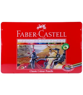 مداد رنگی 36 رنگ جعبه فلزی فابرکاستل کد: 115846 | فابرکاستل |4005401158462