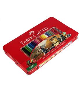 مداد رنگی 60 رنگ جعبه فلزی فابرکاستل کد: 115893 | فابرکاستل |8991761346013