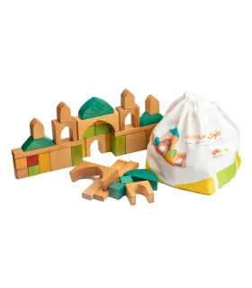 بلوکه های چوبی (40 قطعه) | |9789651188145