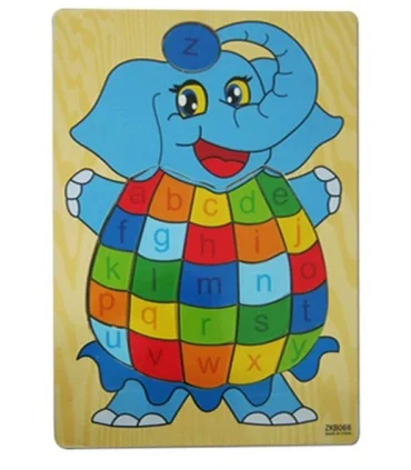 پازل چوبی الفبای انگلیسی کد: ZKB066 | |9789651141836