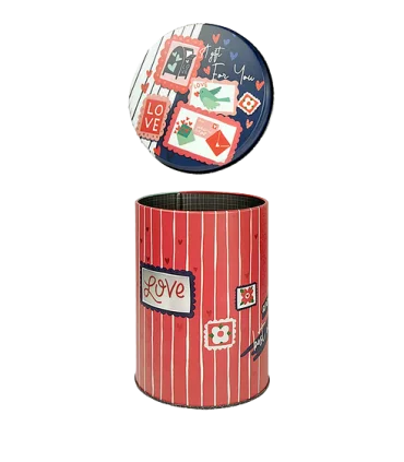 متال باکس گرد سایز 13 طرح برای تو کد: 13014 | لوتوس |5591022301383