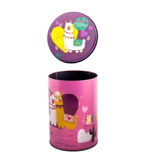 متال باکس گرد سایز 13 طرح عشق لامایی کد: 13009 | لوتوس |5591022301382