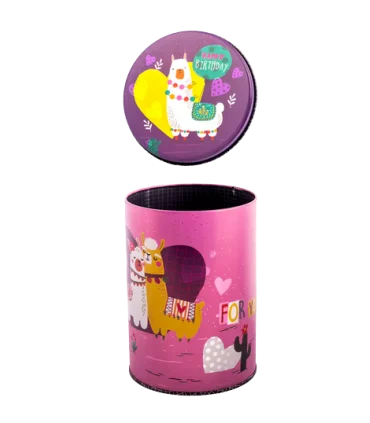 متال باکس گرد سایز 13 طرح عشق لامایی کد: 13009 | لوتوس |5591022301382