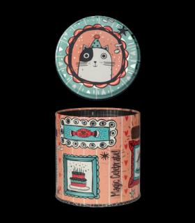 متال باکس گرد سایز 9 طرح زمان جادویی کد: 9038 | لوتوس |5591022301376