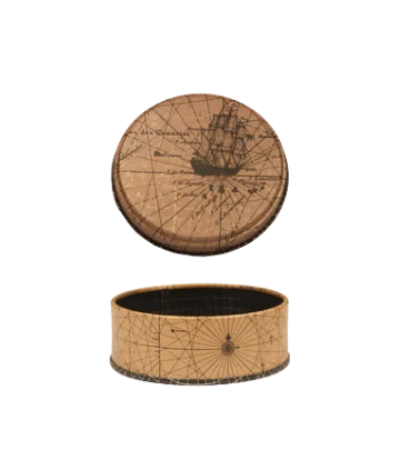 متال باکس گرد سایز 7 طرح نقشه کد: 7049 | لوتوس |5591022301373